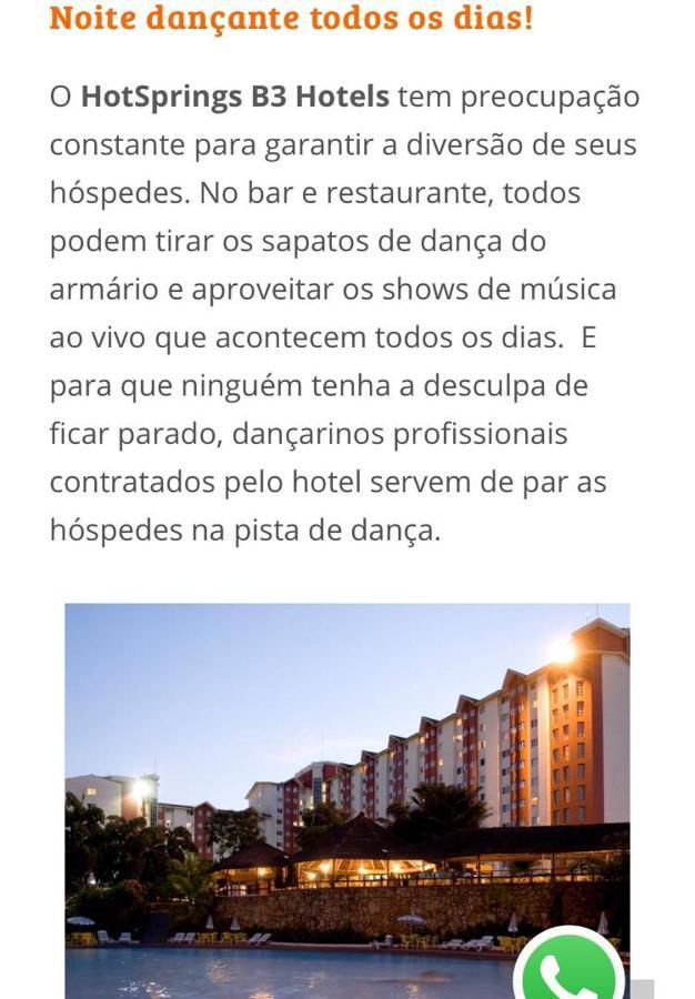 Hot Springs Hotel Caldas Novas-Flat Vip Εξωτερικό φωτογραφία